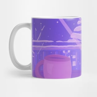 Winter evening Mug